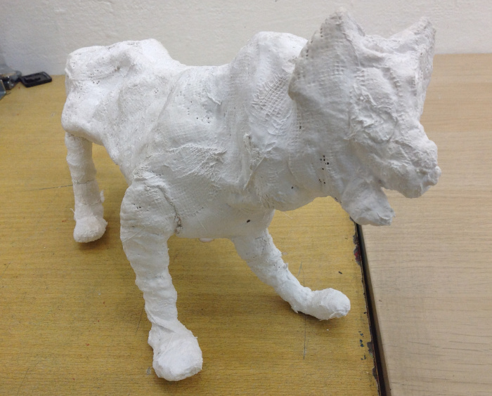 Modroc Animals Frame Wire and modroc sculpture - part 2 - Art Class London