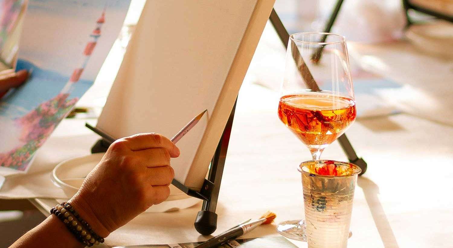 sip and paint evenings