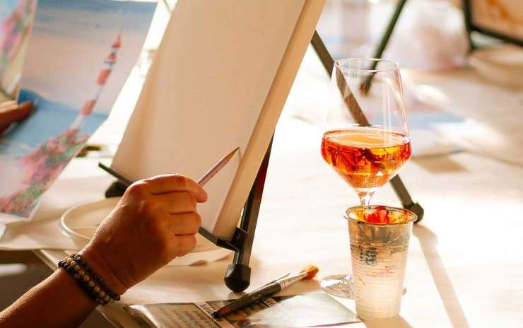 sip and paint evenings