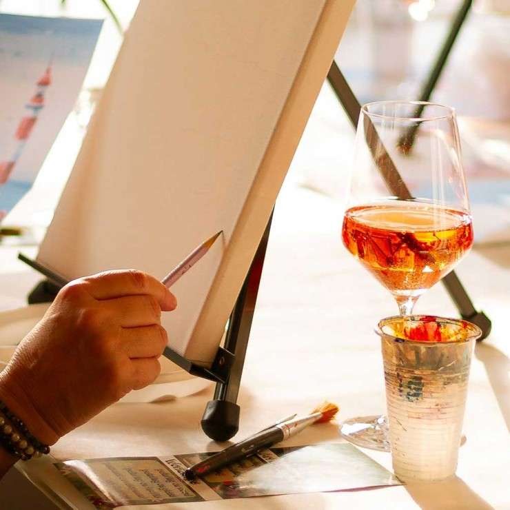 sip and paint evenings