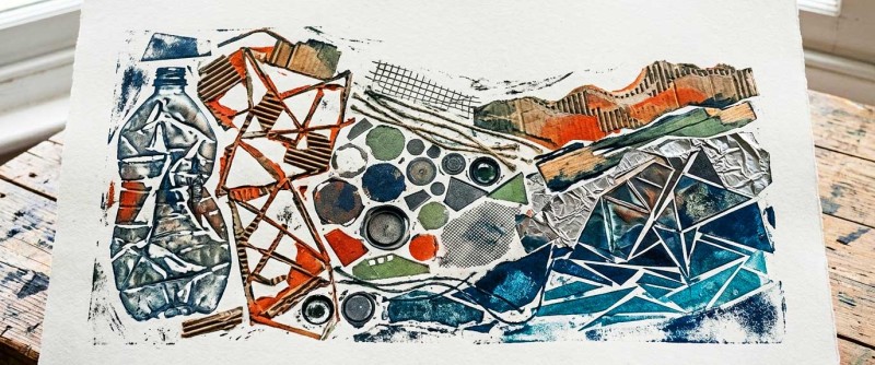 printmaking-with-recycling-materials
