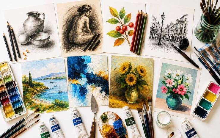 Art Media & Techniques
