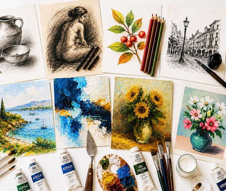 Art Media & Techniques